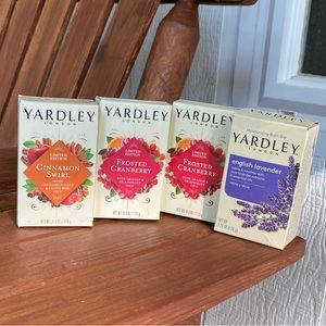 Yardley London Soap Bath Bar Bundle (4)